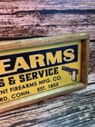 Rustic Style Colt Gun Hunting Wooden Sign Man Cave Framed - 6x24