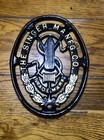 Antique Singer Sewing Machine Frame 9    Custom Metal Wall Art Logo Vintage Decor