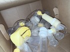 N0t New Medela Pump In Style Advanced Double Breast Pump Many Accessories bottle