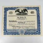 1935 Stock Certificate Toby Foundry Inc  25 000 Pennsylvania Ba4