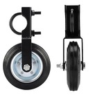 Gate Wheels For Metal Tube Driveway Fence 6   Black