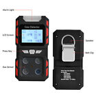 Gas Detector Gas Clip Meter Tester Analyzer Rechargeable Portable 4 Gas Monitor