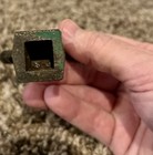 Vintage Antique Cast Iron Wrought Iron Fence Post Finial Fleur De Lis 