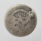 1806 Draped Bust Quarter 25c Early Us Silver Coin Holed See Pics Circulated  v9