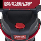 Hyper Tough 3 Gallon Wet Dry Vacuum 3 5 Hp Shop Vac Portable