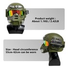 Warhammer 40k Imperial Guard Helmet Game Cosplay Full Head Mask Prop Replica
