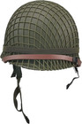 Wwii Us Army M1 Helmet  Ww2 Gear  Ww2 Helmet Metal Steel Shell Replica With Net 