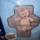 Babebay Portable Changing Pad For Baby Travel  Waterproof W  Pillow 27  X 22 