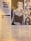 1979 Actress Britt Ekland Illustrated