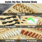 59pcs Universal Cleaning Kit For Rifle Pistol Shotgun Gun Cleaner All Caliber