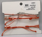 Charming Shark Assorted 4 Per Pack Bracelets Or Anklets 008303