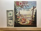 1940 s 1950 s Quebec Canada Tourist Bureau Travel Guide New France Province  Vtg