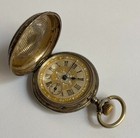 Antique Russian Imperial Award Silver  84 Pocket Watch W  Imperial Coat Of Arms