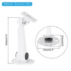 Security Camera Mounting 7 4  Universal Cctv Ip Bracket Aluminum Alloy White