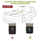 5ft Hard Tri-fold Tonneau Cover Truck Bed For 2024-2026 Toyota Tacoma Waterproof
