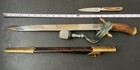 German Hirschfanger Hunting Dagger With Skinning Knife