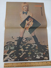 1974 Iggy Pop Bowie  Alice Cooper Photos  Poster Magazine Foldout Glam Rock