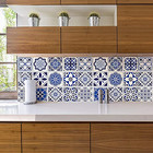  24pcs 6  Peel And Stick Vinyl Backsplash Tiles Stickers Tile Paint Removable 