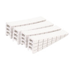 16 Pack Plastic Leveling Shims Wedges Non Slip Adjustable Furniture Toilet Brown