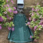 Naacoo 2 Pack Downspout Splash Block  24  Rain Gutter Downspout Extensions ex   