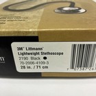 3m Littmann Lightweight Stethoscope 2190 Black Made In Usa