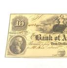 18xx  10 President Directors   Co Bank Of Augusta Ga Obsolete Currency Bank Note