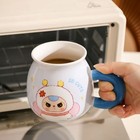 Baby Three Licensed Ceramic Mug - Large Cute Cartoon Cup Girls Birthday Gift   