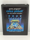 Video Pinball Atari 2600 Game Program Cartridge Manual Tested Cleaned Cx2648