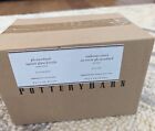 New   Pottery Barn - Pair Of Square Glass Finials 1 25  - Pewter