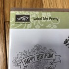 Stampin Up Label Me Pretty Stamp Set 143861