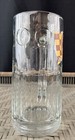 Vintage 2001 A w Root Beer Glass Mug Heavy Clear Dimpled Collector Stein 7 