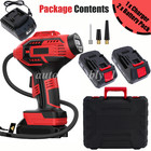 20v Portable Car Tire Inflator Pump Air Compressor Led Digital Electric Portable