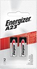 Energizer A23 Batteries  A23 Battery Alkaline  2 Count New With Free Shipping