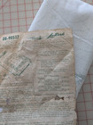 Quilt Top Stamped For Cross Stitch   Quilting 72  X 103  Colonial Floral Vintage