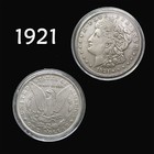 1921  1 Morgan Silver Dollar Coin Brilliant Uncirculated     