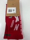 Nike Elite Basketball Crew Socks Size Large Mens 8-12 Red