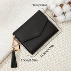 New Compact Women Clutch Wallet Pu Leather Portable Ultra-thin Coin Purse