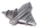 Rare 1950s Marx Hard Plastic Spaceship - A-wing   Delta-wing   Space Scout