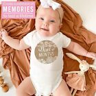 20 Monthly Baby Milestone Stickers - Rustic Baby Monthly Milestone Stickers    