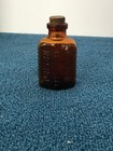 Vintage Eli Lilly Poison Glass Arsenous Acid 1 4gr Tablets Embossed Poison Empty