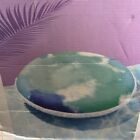 Sun Squad Tie Dye Inflatable Pool Float Towel On Top 4 Ft  5 7 8 In  Swimming