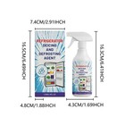 Freezer Ice Remover Spray Fast-acting Multipurpose Frost Removal 120ml