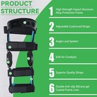 Knee Brace For Acl mcl pcl meniscus ligament sports Injuries Relief