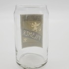 Pilsner Beer Can Shaped Glass 16oz Barware Man Cave Bar Pub Kitchen Drinking