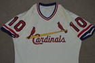 Vtg St Louis Cardinals Affiliate 1981 Game Worn Used Jersey Rawlings Sz 44