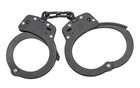 Smith   Wesson Model 100 Blued 350101 Police Double Lock Handcuffs