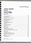 John Deere 1020 Tractor Service Shop Repair Manual Gas   Diesel Row Crop Sm2071