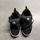 Dc Shoes Youth Court Graffik Black Glitter Skate Shoes Adgs100073 Size 4 5