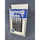 Rowoco Cannoli Tubes Unisex Os Silver Vintage Metal Pastry Molds Set Of 4 1204