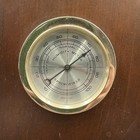 Springfield Weather Station Thermometer Barometer Hygrometer Usa Wood